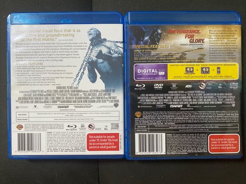 300 & 300 - Rise Of An Empire (Blu-ray, 2014, 2-Disc) Region B FREE POST - Picture 2 of 2