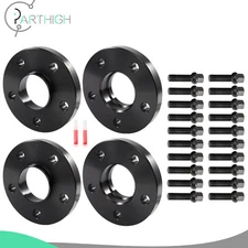 For Mercedes Benz 5x112 Hubcentric Wheel Spacers (4) 20mm Thick 14x1.5 66.6 CB