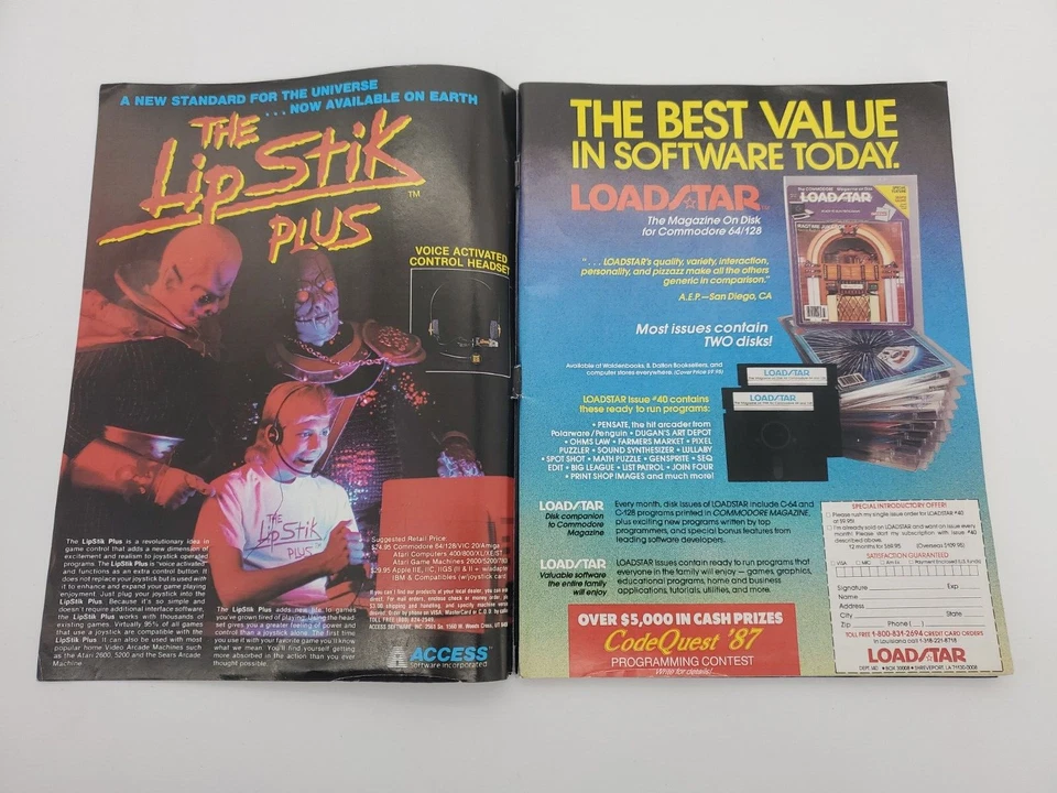 Vintage 1987 INFO Magazine Issue #17 Annual Games Issue Computers, Commodore - Image 3 of 4