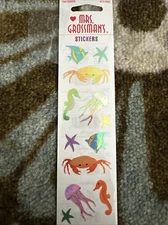 Mrs. Grossman’s Vintage Strip Opal Sea Life 1998 1 Sheet Opened Package