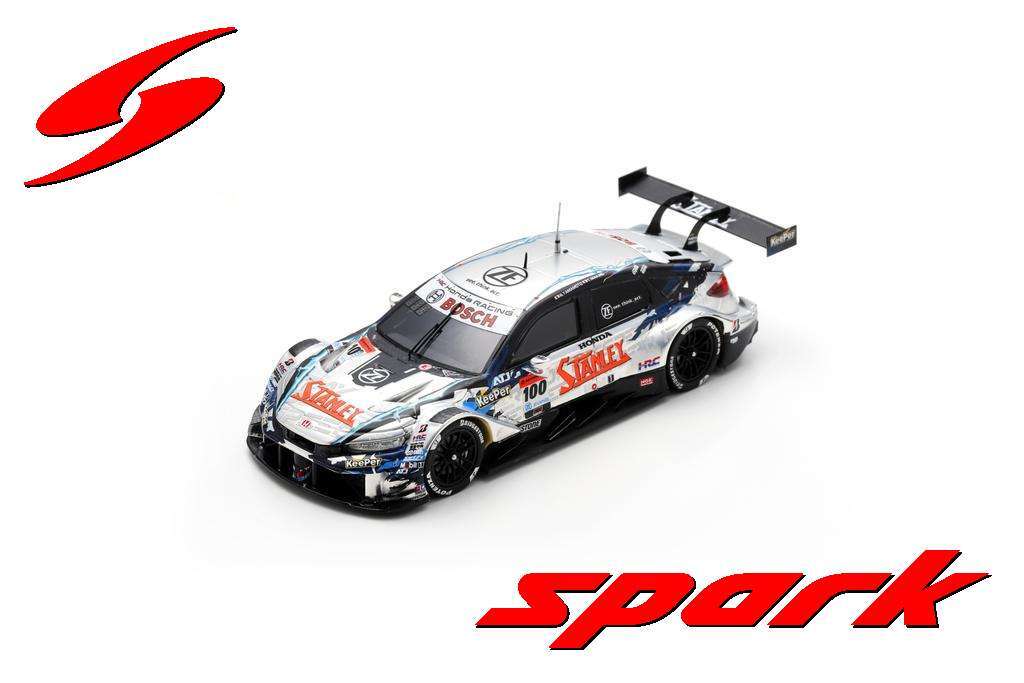 ミニカー Spark STANLEY CIVIC TYPE-R GT500 1/43 Spark SGT164 1/43 STANLEY CIVIC TYPE R-GT No.100 GT500 SUPER