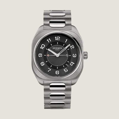 NEW Authentic HERMÈS H08 Titanium Automatic Men's watch W049427WW00, 42 mm