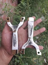 Handmade Traditional Catapult Powerful Slingshot Hunting Target Archery Shooting