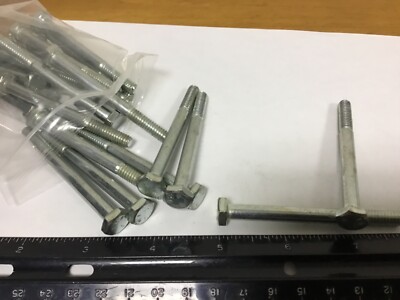 Qty (25) 1/4-20 X 2 3/4'' Grade 5 Hex Head Bolts, Partially Threaded