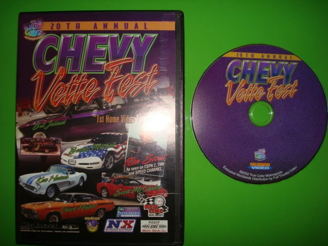 20TH ANNUAL CHEVY VETTE FEST DVD Ken Stout, Scott McCauley, Ken Hanna NEW-SEALED Foto 3 de 4