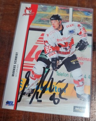 DEL Trading Cards - Signiert - Füchse Duisburg - Markus Schmidt #85