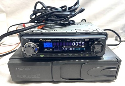 PIONEER KEH-P6900R RADIO CASSETTE WITH CDX-P670 6 DISC CD CHANGER
