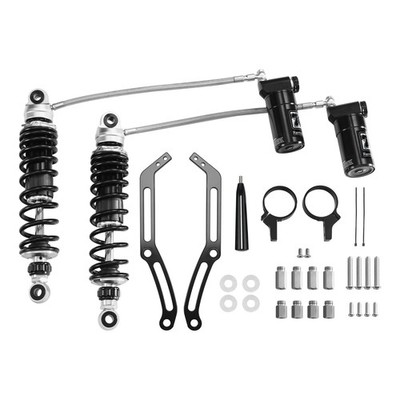 Remote Reservoir Rear Suspensions Shocks Fit For Harley CVO Street Glide 2023-25