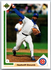 ⚾ 1991 Upper Deck #767 Heathcliff Slocumb Chicago Cubs RC