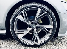  X1 20” Audi S Line RS6 Style Alloy Wheels 255 35 20 Tyres A5 A6 A7 Trapezoid RS