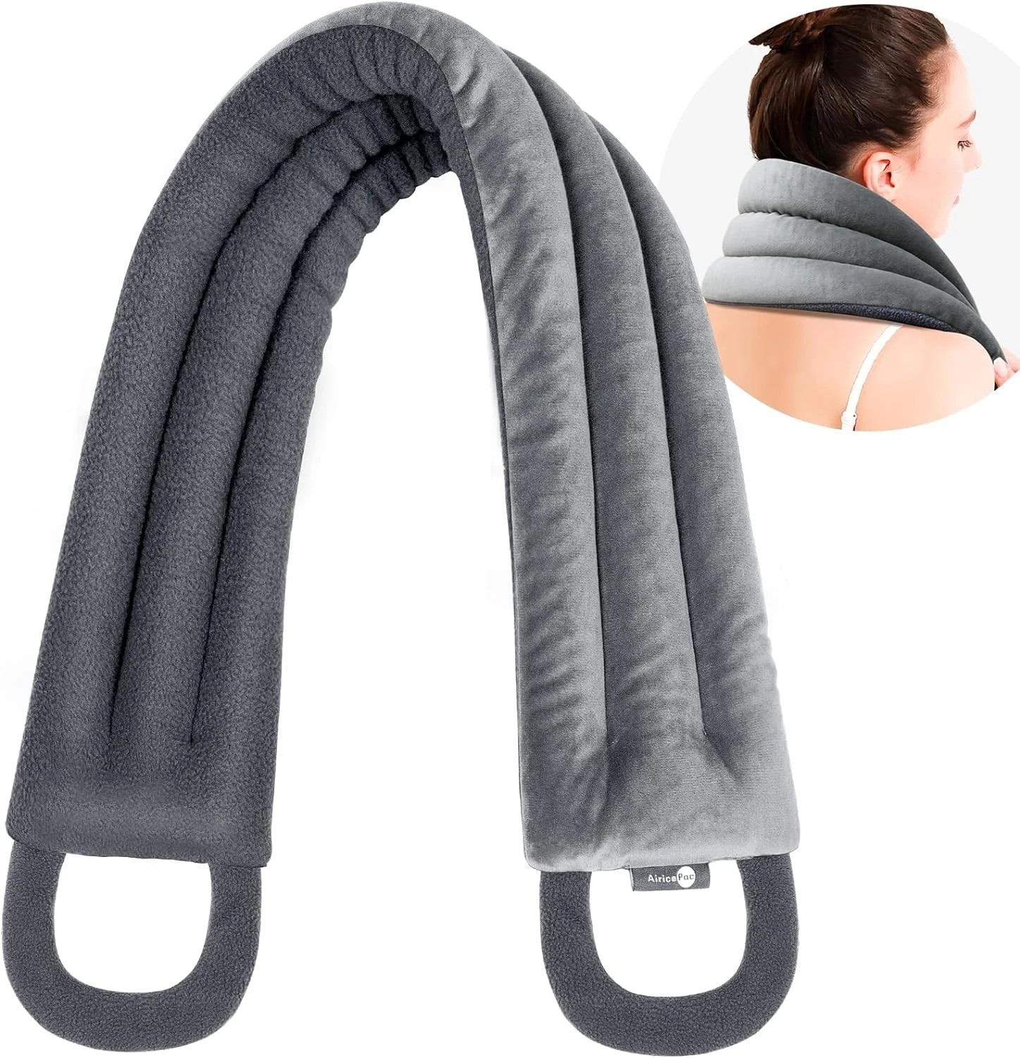 Microwave Heating Pad for Neck Shoulders Back Relief 33x5 Inches Moist Heat Therapy