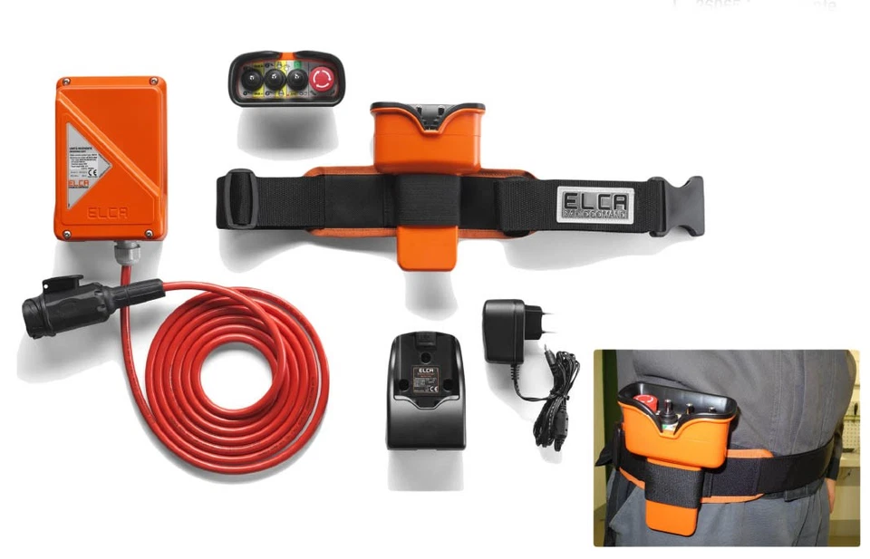 Forstmaster 5 T E  Funkwinde  Forstseilwinde + Umrüstsatz Funk + Kunststoffseil  - Bild 2 von 4