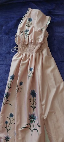 Women's Summer Dress Sz XXL Plunge V Neck - Picture 2 of 8