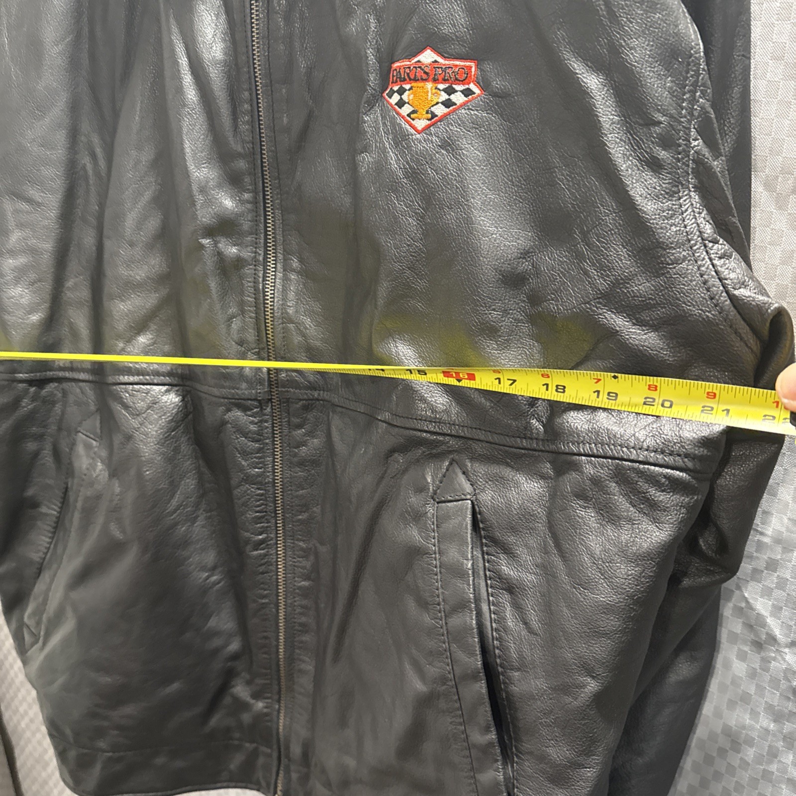 Full Grain Cowhide 60s Motorcycle XL Leather Jacket Pep Boys Corp Gift Employee