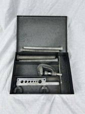 Vtg Craftsman Flaring Tool Set W/Spring Benders & Original Steel Box USA 🇺🇸 