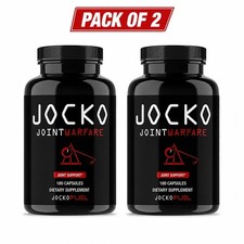 2 Pack Premium Jocko Joint Warfare - Joint Support - 180 Caps - New & Sealed