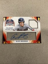 2015 Panini USA Baseball #6 Alex Bregman Rookie Patch Auto /99