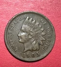 1905 US Indian Head Cent! VF! Old US Coin!