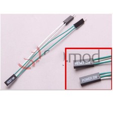New POWER SW Motherboard Power On/Off Restart Cable Supports Dual Start Switch