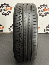 1x 225 50 R17 94V CONTINENTAL PREMIUM CONTACT 6 6+MM TESTED FREE FITING