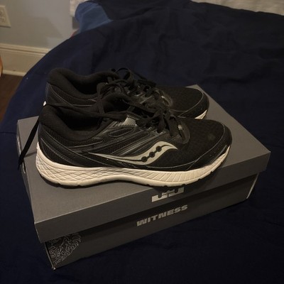 Saucony Cohesion 11 Women s  Running Shoes Black/Silver Size