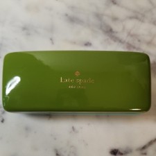 kate spade olive green eyeglass case