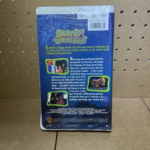 Scooby-Doo and the Witch's Ghost (VHS, 1999) Clamshell Animated - Picture 2 of 5