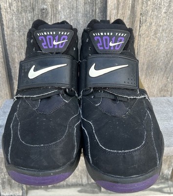Nike Air Diamond Turf 2010 OG  Ravens  Black/Purple (309434-002) Men s Size 11