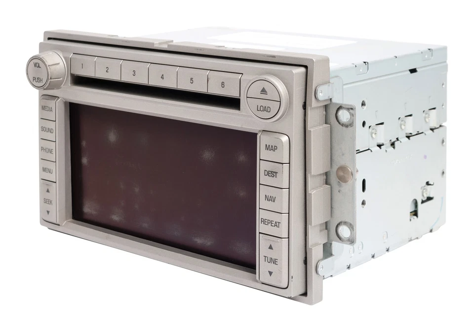 Lincoln MKZ 2007 AM FM receptor reproductor de CD de un solo disco listo para navegación 7A1T-18K931-DA Foto 3 de 4