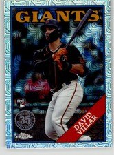 David Villar 2023 Topps 1988 Silver Pack Mojo 2T88C-64 Giants Rookie