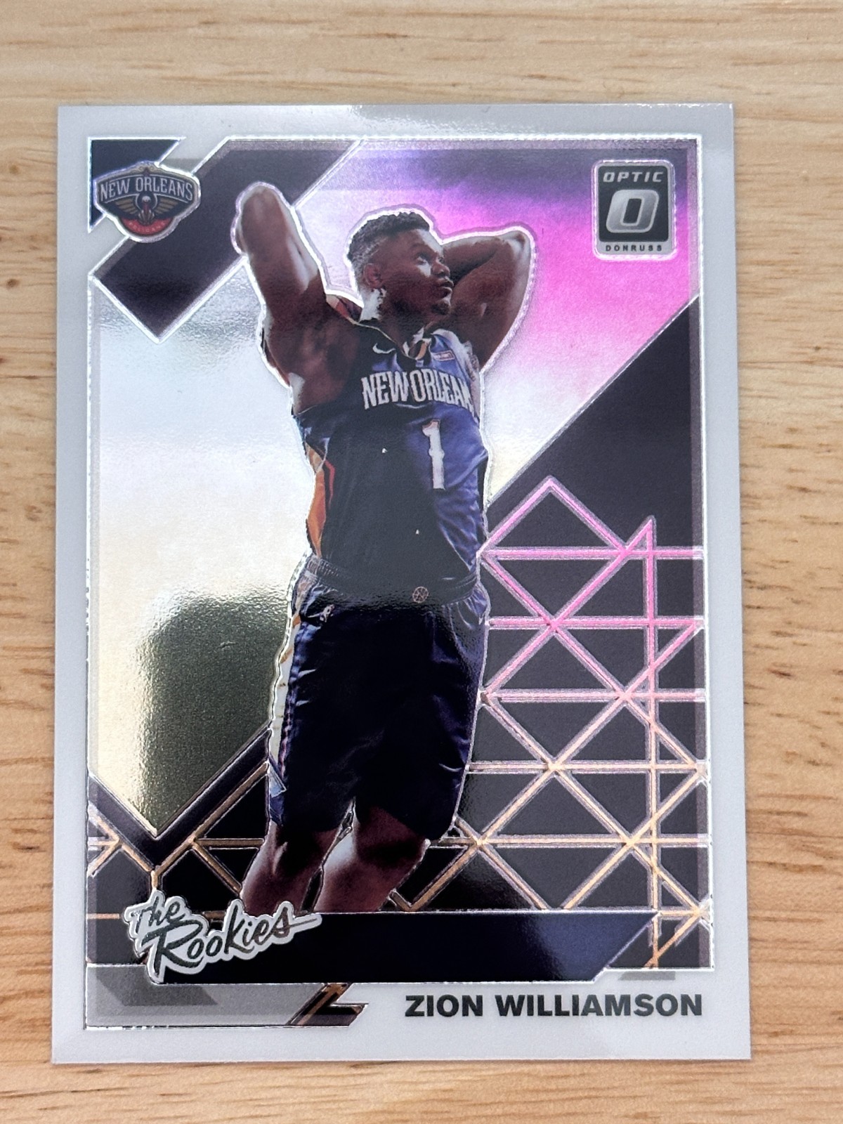2019-20 Panini Donruss Optic - The Rookies Zion Williamson #1 (RC)