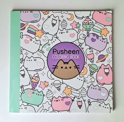 Pusheen Coloring Book: activity book by Claire Belto - great gift for cat lovers