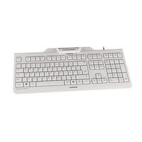 Cherry Kc 1000 Sc, Weiß-Grau, Kabelgebunden, Security Tastatur, Integriertes Sma