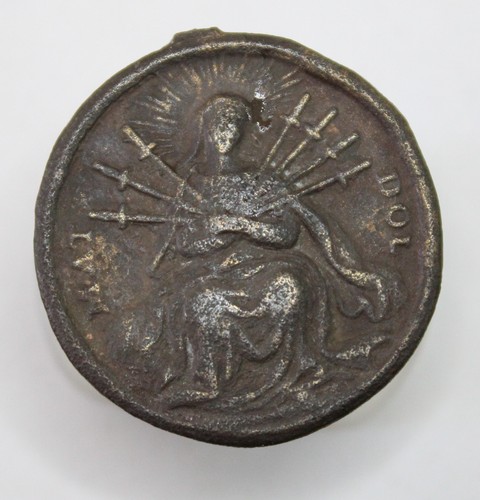 Catholic pilgrimage medal of the 18th century Lot 46
