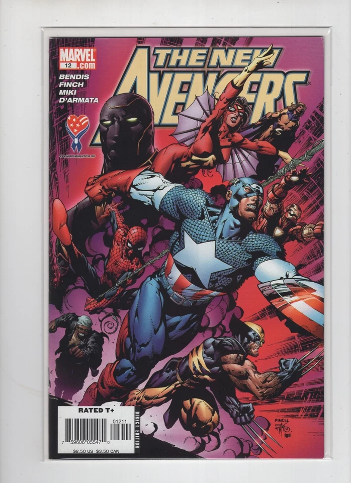 New Avengers #12 (2005) 2nd app Maya Lopez as Ronin, Marvel Comics - Bild 1 von 1