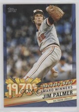2020 Topps Decades Best Series 2 Award Winners Blue Jim Palmer #DB-39 HOF o4r