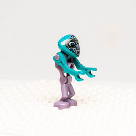 LEGO Life on Mars Minifigure - Mizar Space Alien (lom009) 7317 Aero Tube Hanger