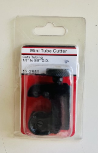 Mini Pipe Tube Cutter 1/8" to 5/8" OD Copper Brass Aluminum Cutting HVAC Plumb