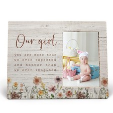 Our Girl Picture Frames, New Born Baby Picture Frame, Photo Frame for Daughte...