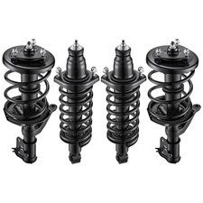 4pcs Front Rear Complete Struts Shocks Coil Springs For 2001-2005 Honda Civic 4pcs Front Rear Complete Struts Shocks Coil Springs For 2001-2005 Honda Civic