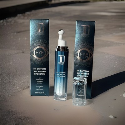 Dongyu 2 PACK 5% Caffeine - Hyaluronic Acid - Serum Under Eye Roller Cream