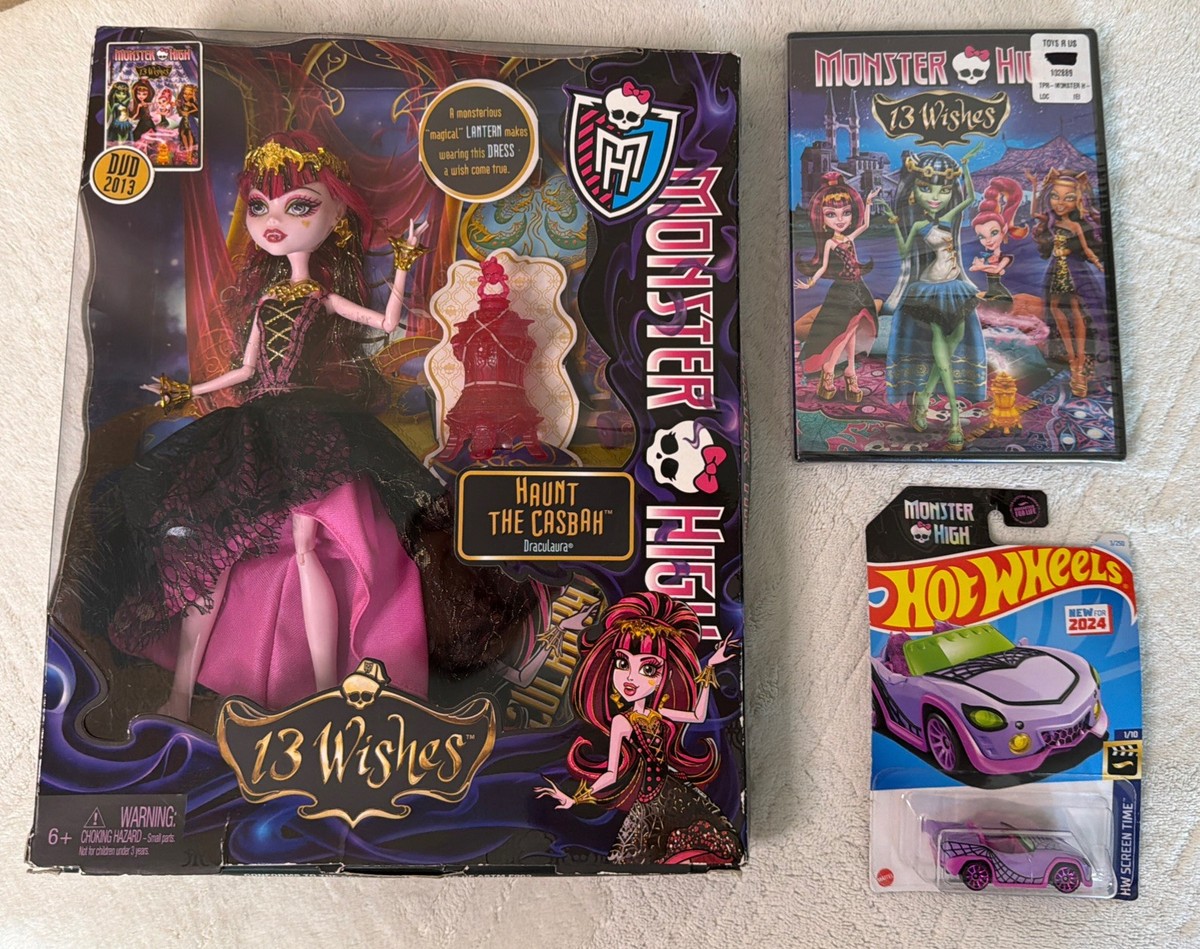 Monster High Draculaura 13 Wishes Fashion Doll for sale online | eBay