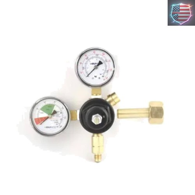 #ad #ad Dual Gauge Beer Wine Soda Tank Mount Primary Co2 Pressure Regulator $121.38