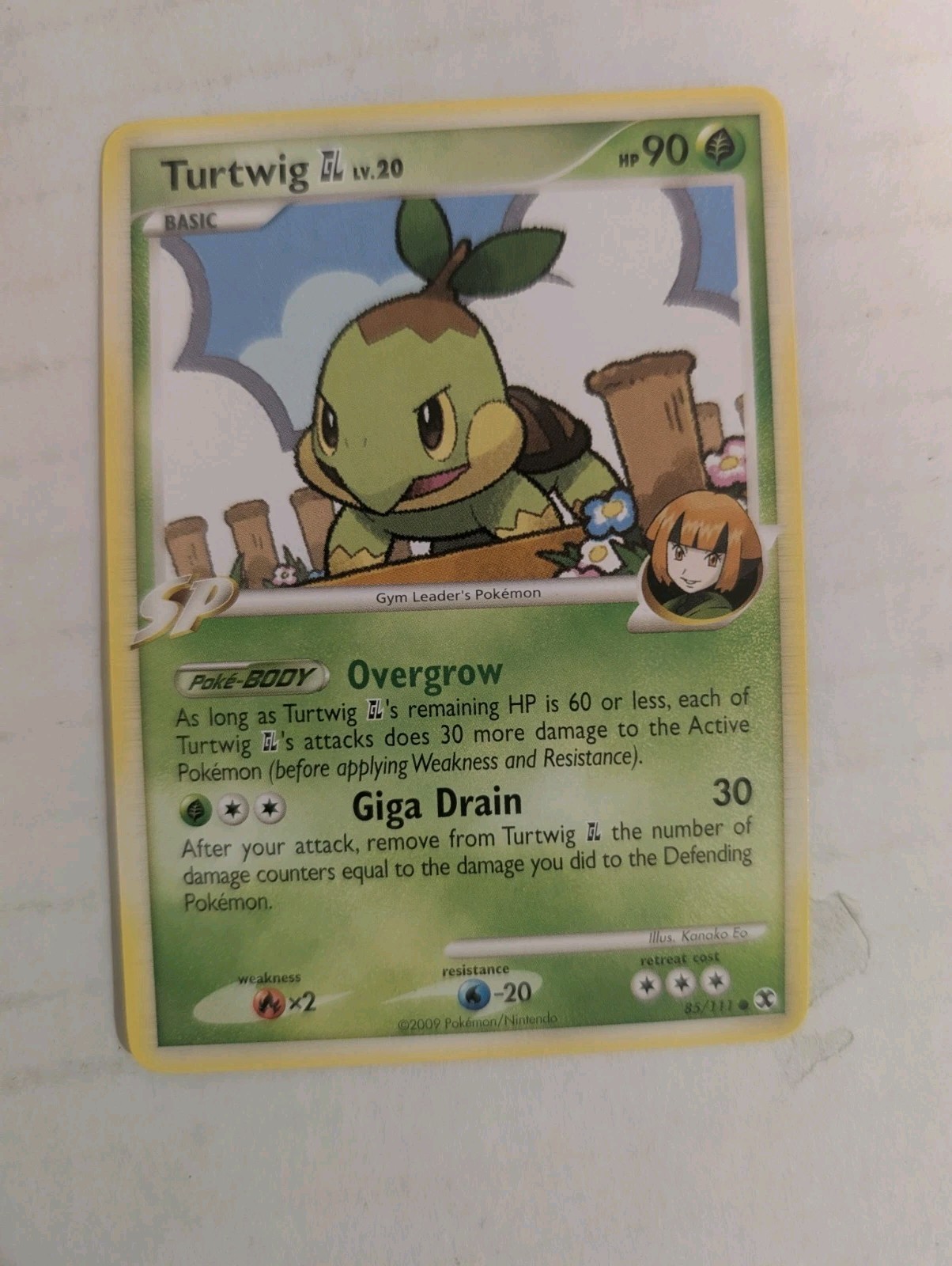 Turtwig GL Common Rising Rivals 85/111 NM