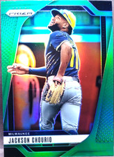 Jackson Chourio 2025 Prizm Green Prizm #108
