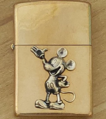 1 piece Brass Cartoon Mickey Mouse sticker DIY lighter decoration accessories