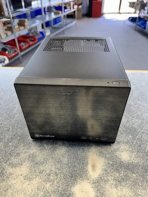 Ultra Compact Mini ITX Case with Mesh Front Panel - Black SST-SG13B-Q