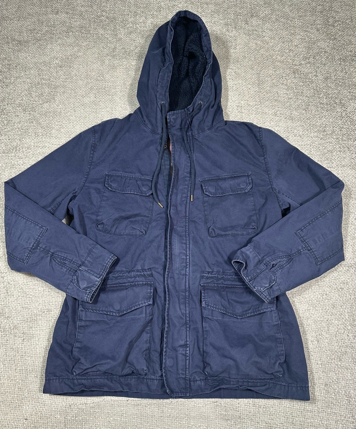 GAP Pendleton Jacket Mens Large Blue Fatigue Fiel… - image 1