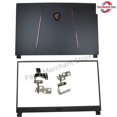 New MSI GE75 GL75 GP75 Raider 8SG 10SE MS-17E2 E4 LCD Back Cover Bezel Hinges US