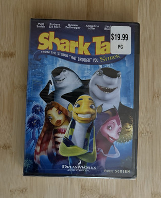 Shark Tale DVD Full Screen PG DreamWorks Home Entertainment FACTORY SEALED!